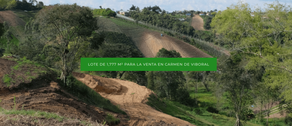 Lote, Terreno Campestre en Venta Carmen de Viboral Antioquia de 1,777 m². Financiación Directa