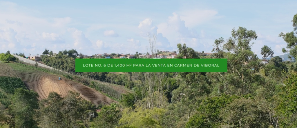 Lote, Terreno Campestre en Venta Carmen de Viboral Antioquia de 1,400 m². Tu Oportunidad en Mareva Campestre